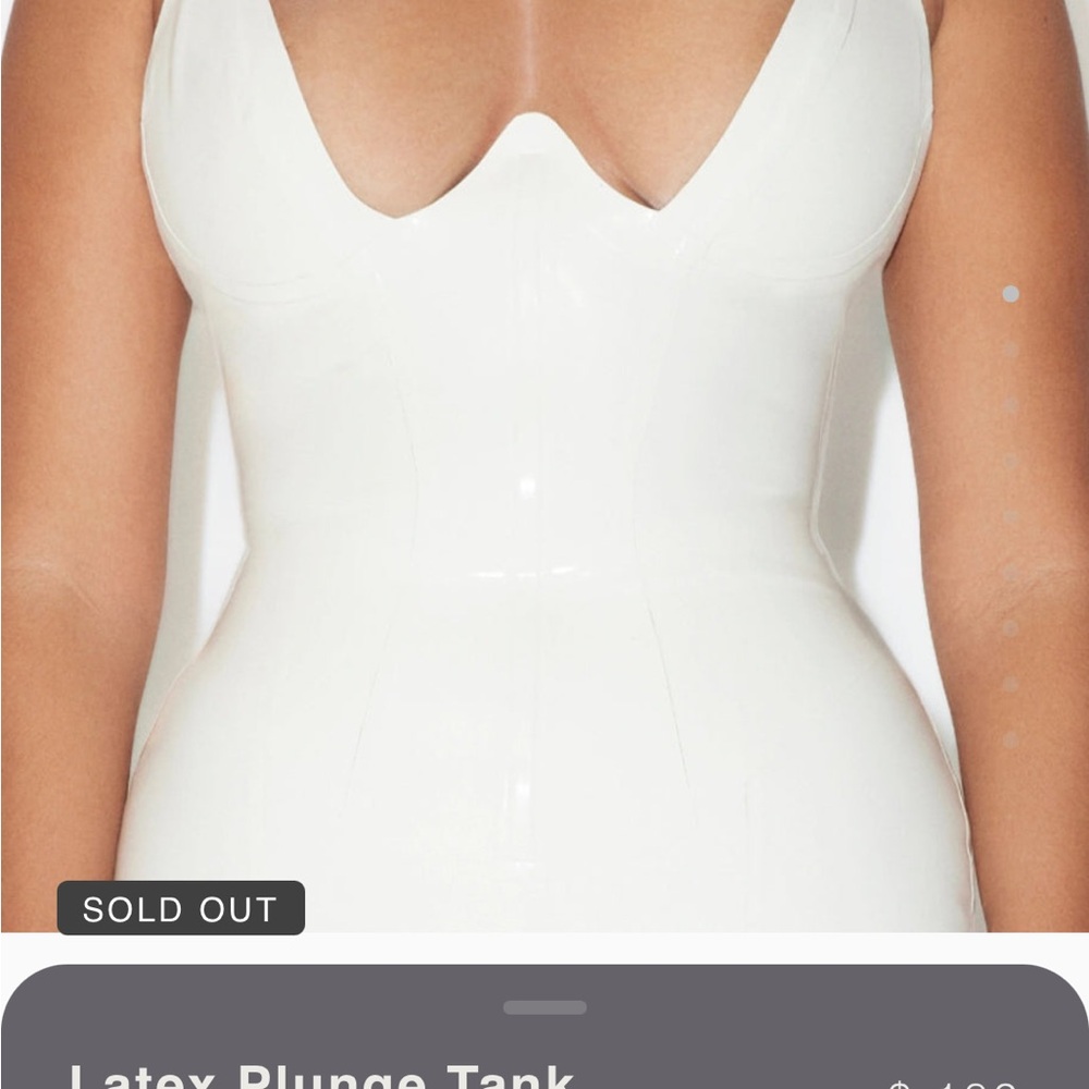 Khy x poster girl latex top